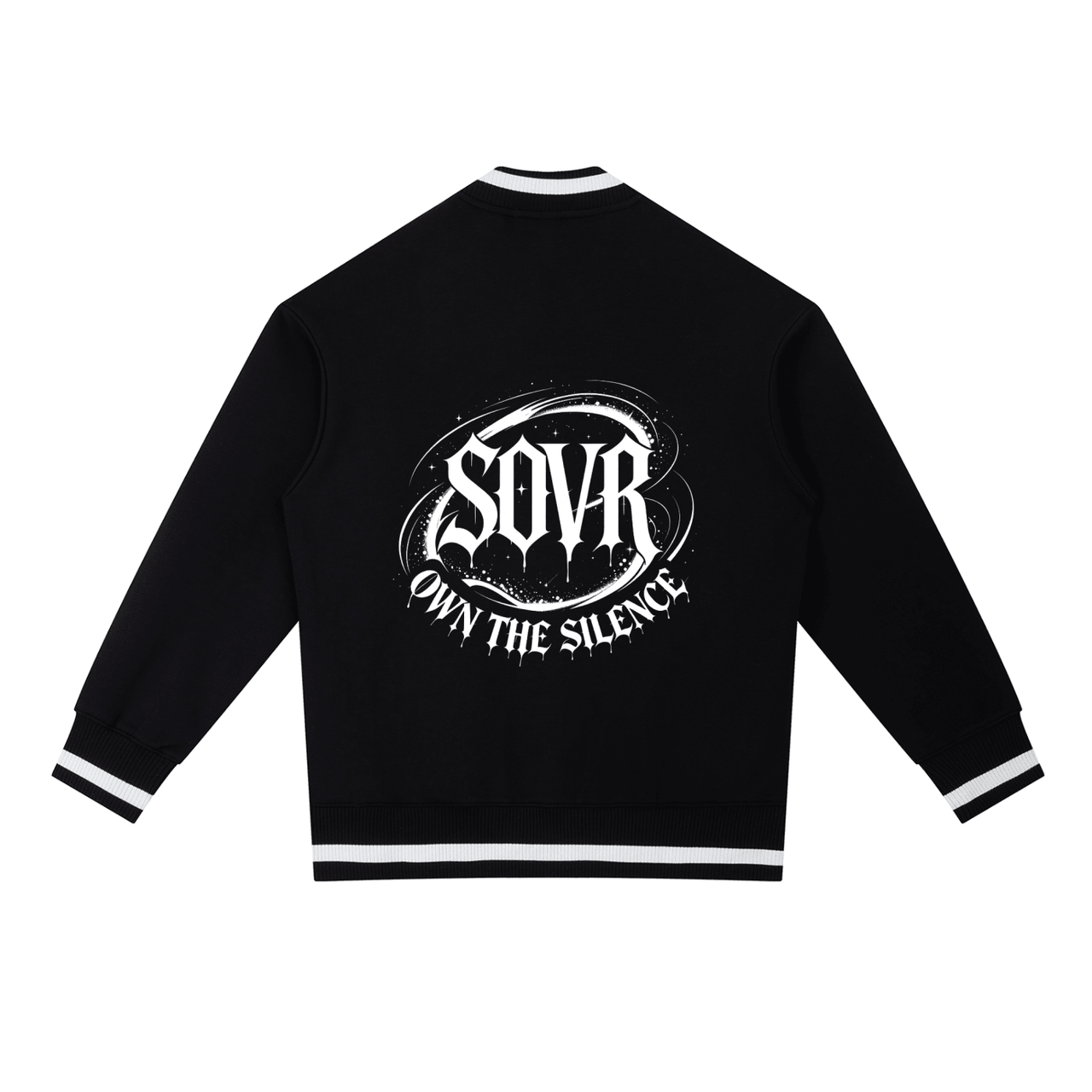 Contrast Piping Zip Bomber Jacket - SOVR.