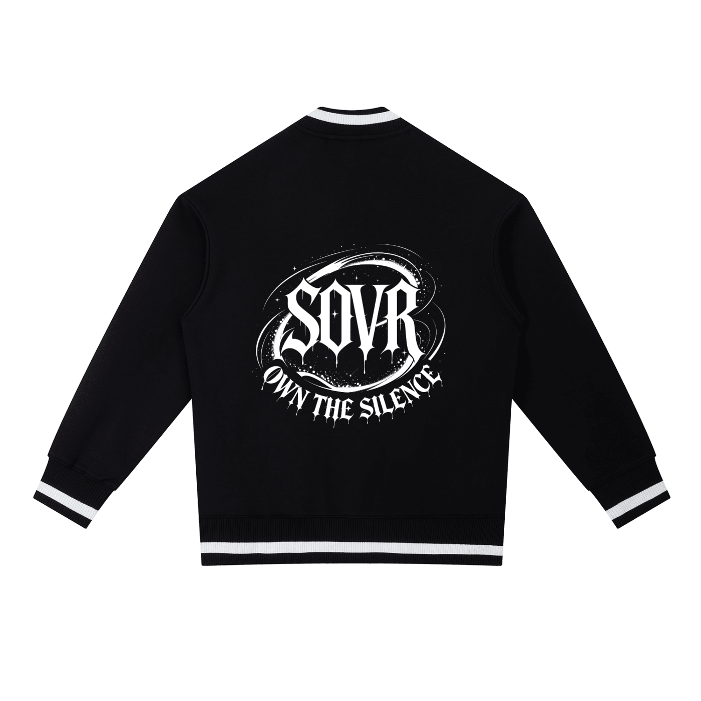 Contrast Piping Zip Bomber Jacket - SOVR.