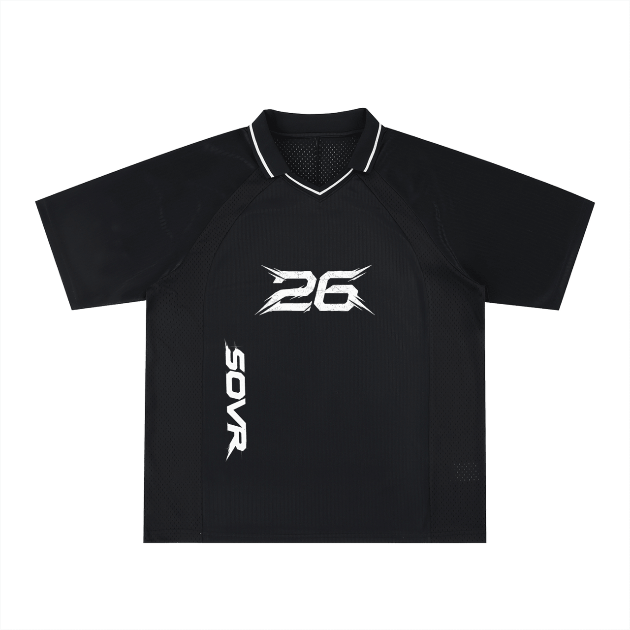 Striped V-Neck Soccer Jersey - SOVR.