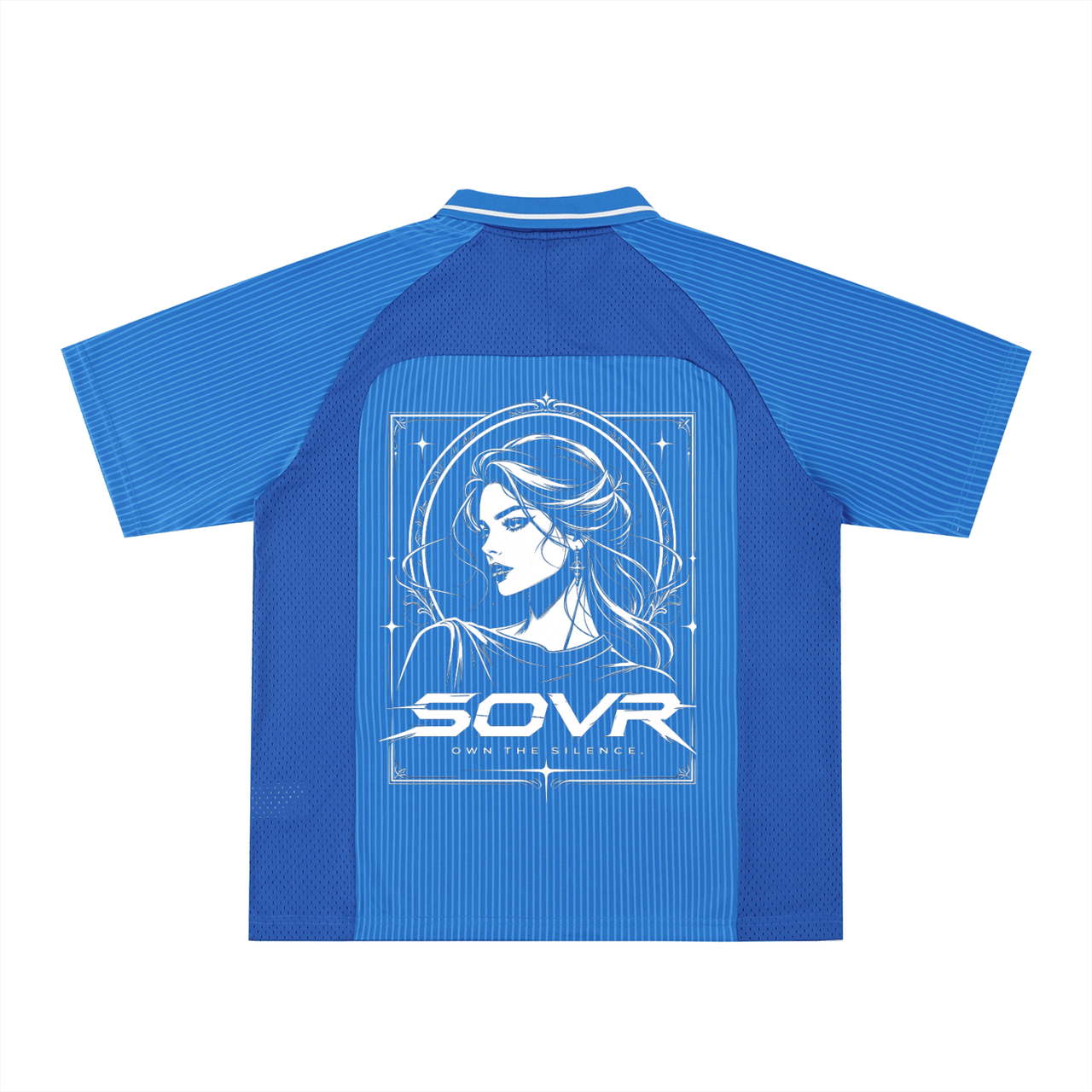 Striped V-Neck Soccer Jersey - SOVR.