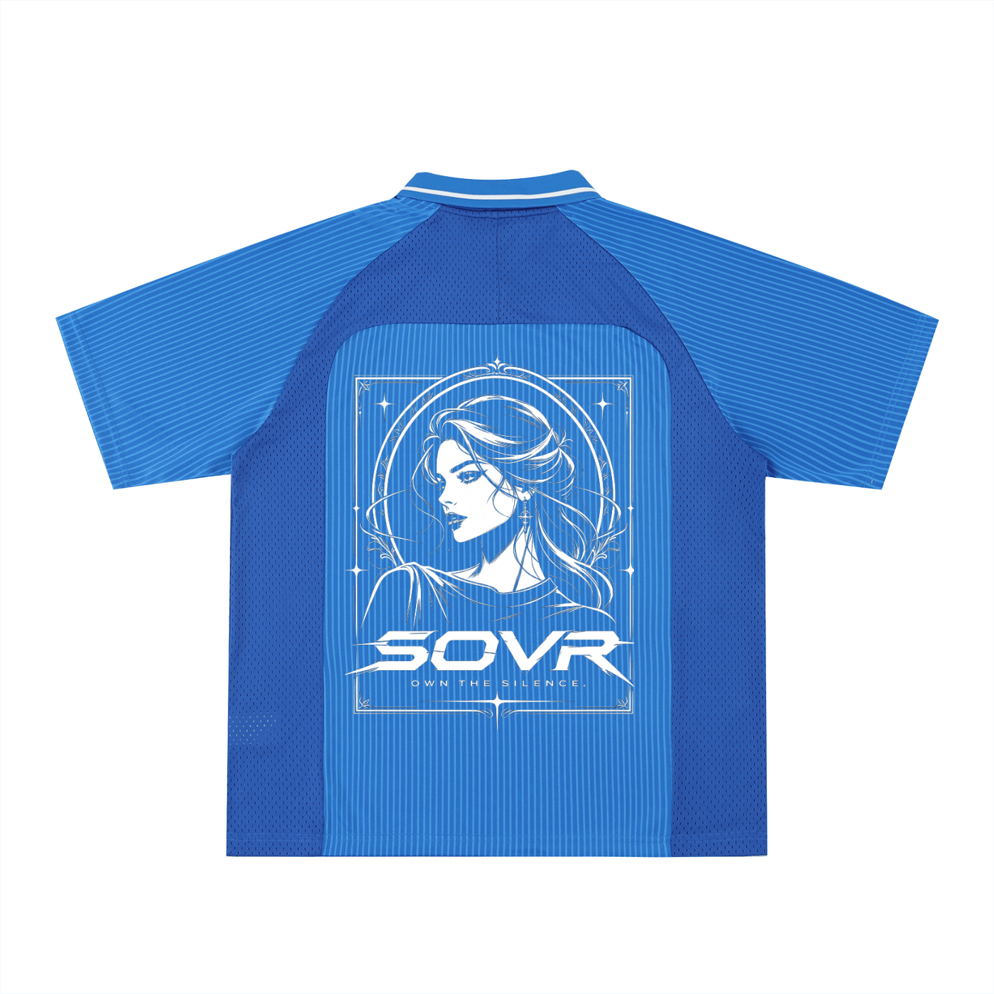 Striped V-Neck Soccer Jersey - SOVR.